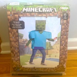 Minecraft zombie costume. Size M (7-8)